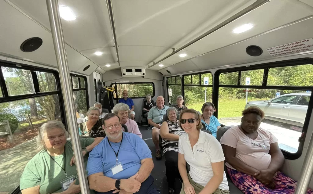 Molly's Old South Tours step-on bus tour with St. Marys Senior Center