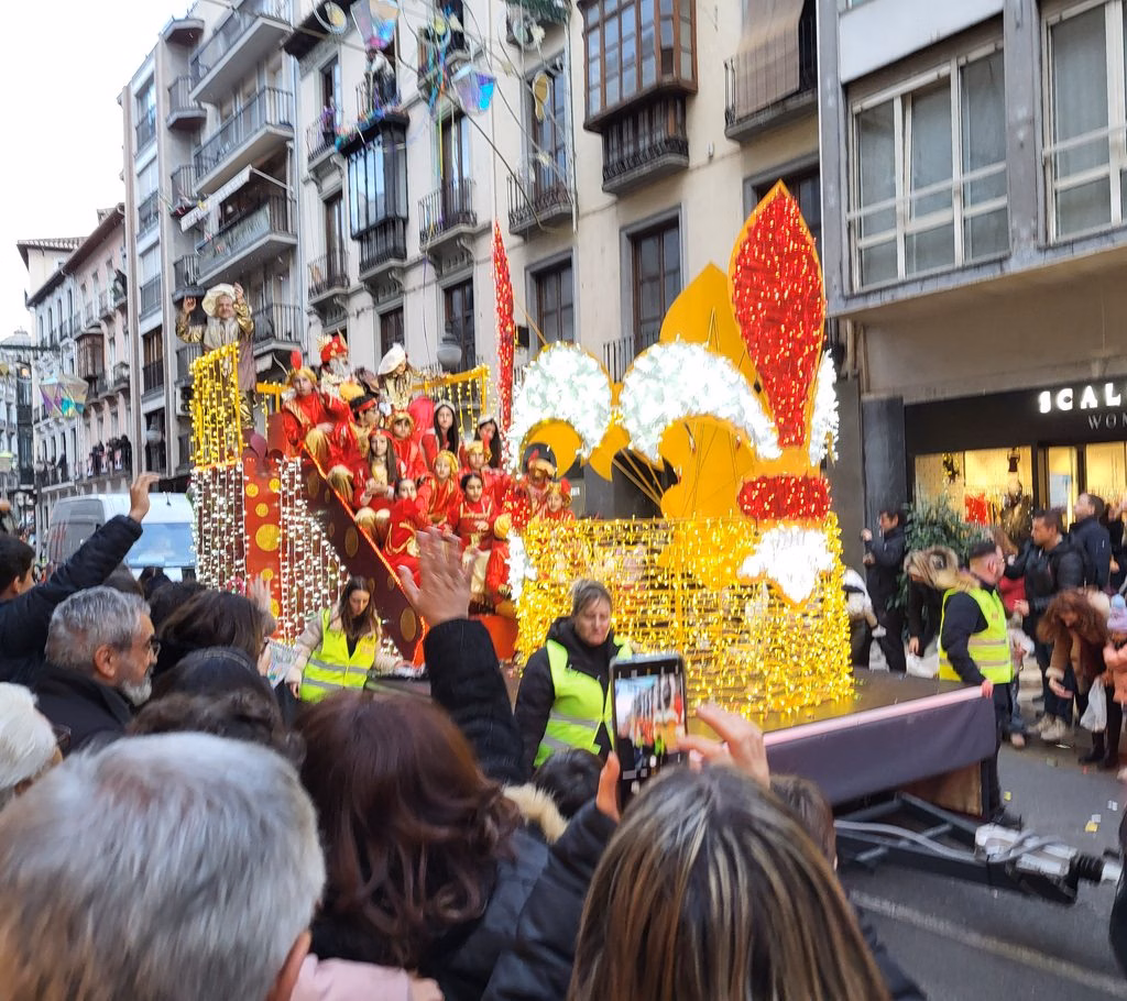 A float at Granada's Kings' Day parade